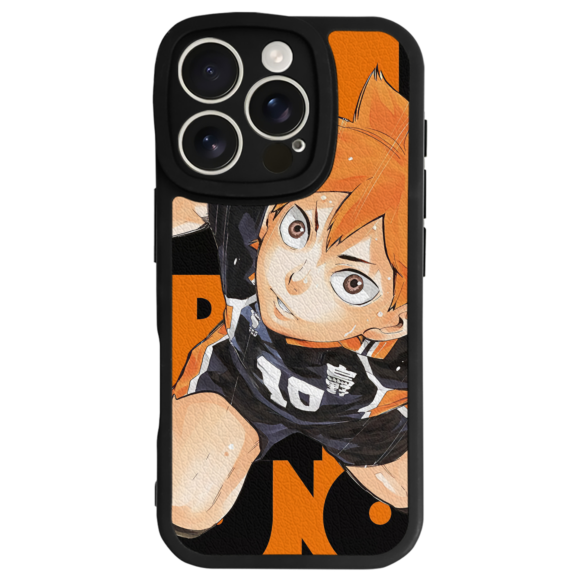 （画像用） ハイキュー!! Haikyu!! 【iPhone 16シリーズ対応】シリコンスマホケース（レザー調） 材質：シリコン